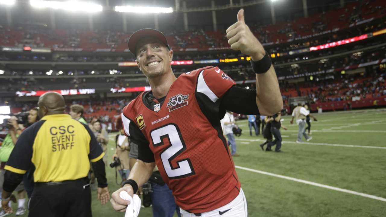 D. Led: Falcons End Panthers' Perfection