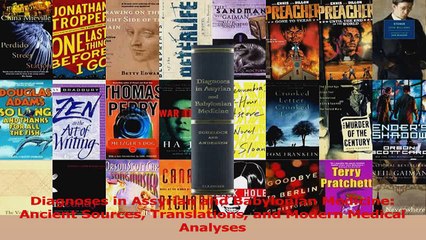 PDF Download  Diagnoses in Assyrian and Babylonian Medicine Ancient Sources Translations and Modern PDF Online