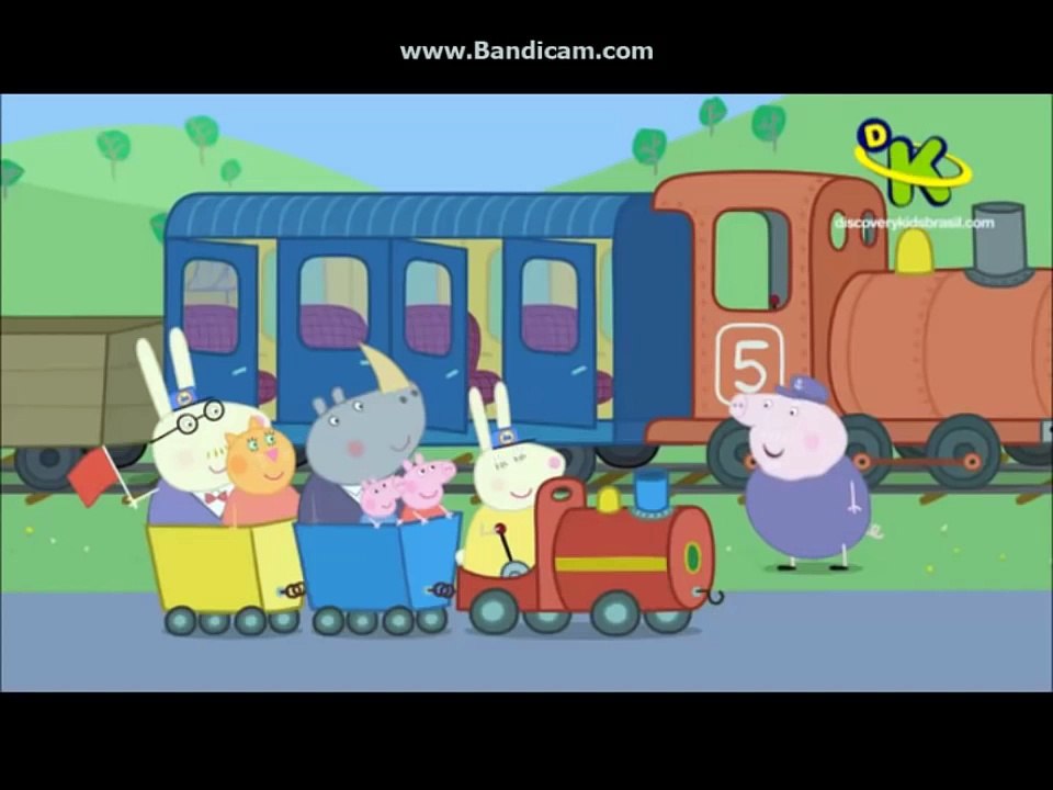 peppa pig 2015 Peppa Pig - 5° Temporara 2015 - Trem de brinquedo peppa pig 2015