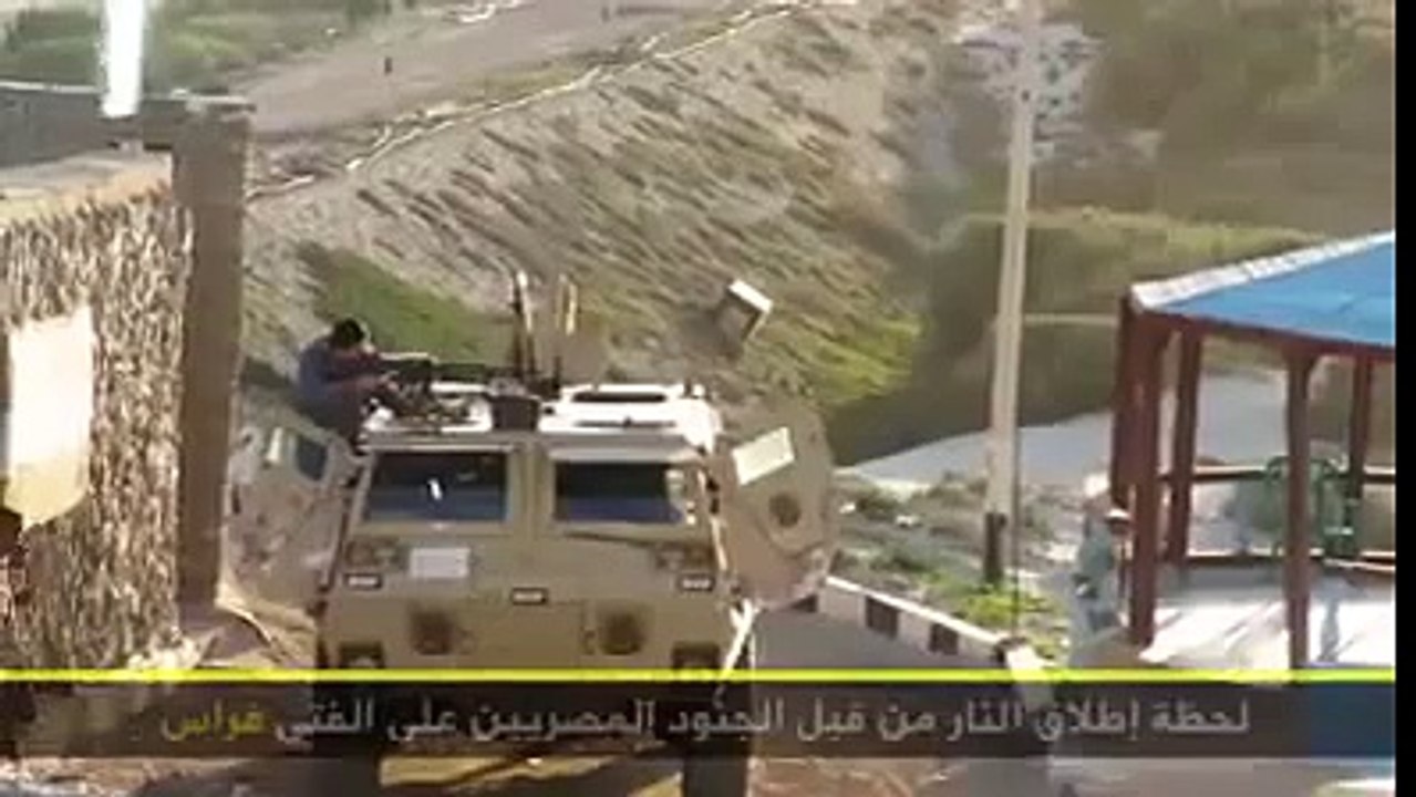 لحظة استشهاد الصياد فراس مقداد برصاص الجيش المصري