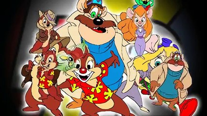 Chip And Dale Finger Family Song cartoon theme song Finger Family Chip And Dale
