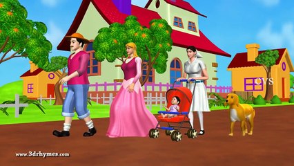 The Farmer in the dell 3D Animation English Nursery rhymes for children