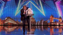 Marc Métral and his talking dog Wendy wow the judges | Audition Week 1 | Britains Got Tal