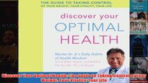 Discover Your Optimal Health The Guide to Taking Control of Your Weight Your Vitality