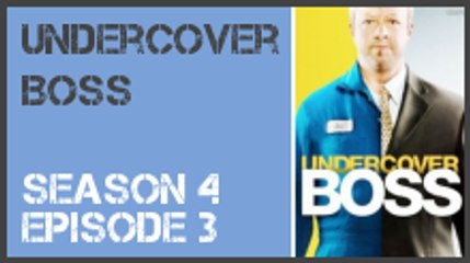 Undercover Boss season 4 episode 3 s4e3