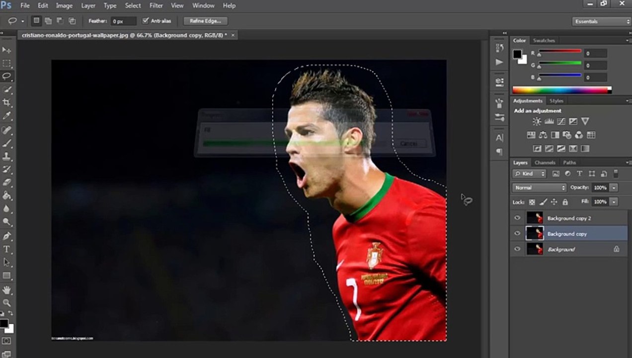 Photoshop Tutorial - Pixelation Effect (part 3)