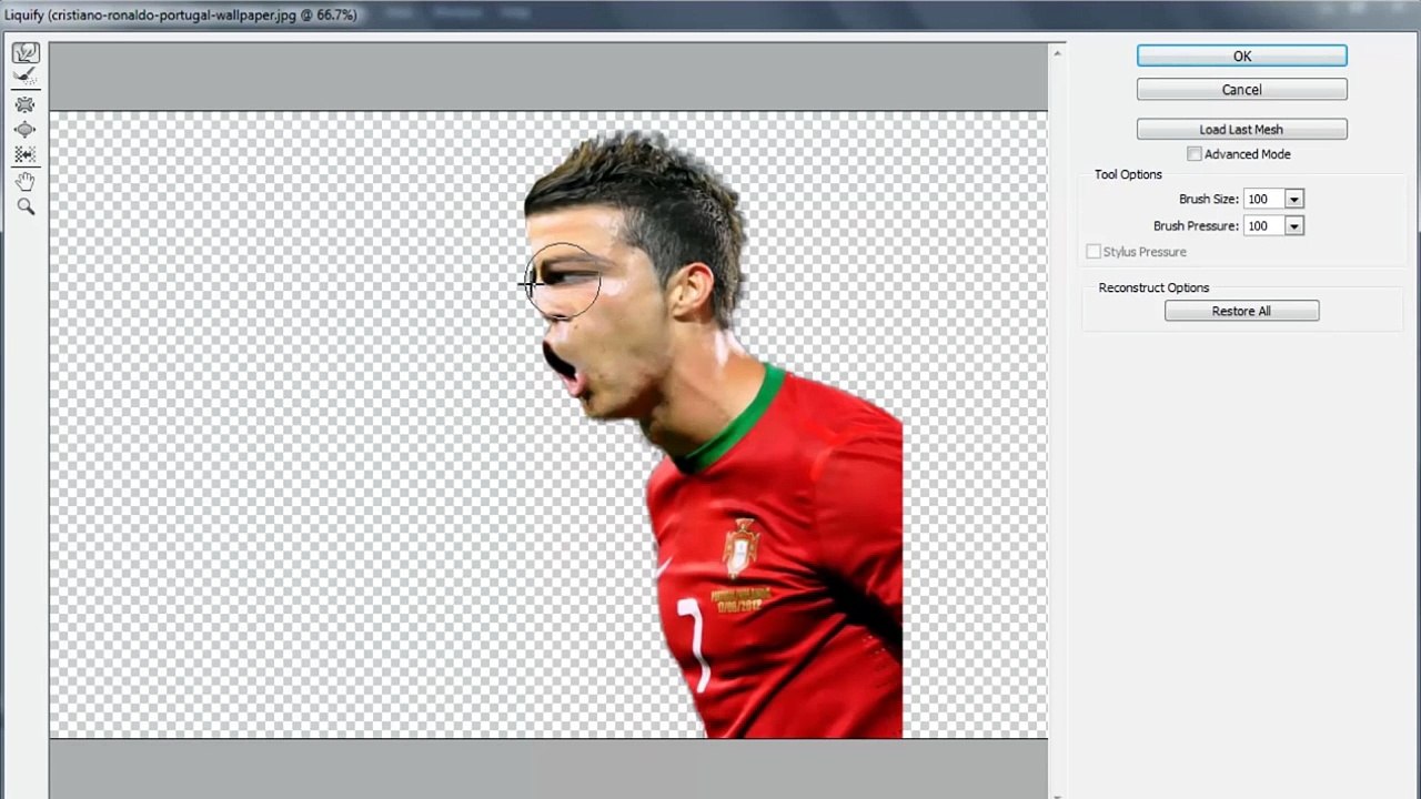Photoshop Tutorial - Pixelation Effect (part 10)