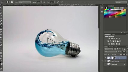 Photoshop Tutorial - Water Bulb (part 6)