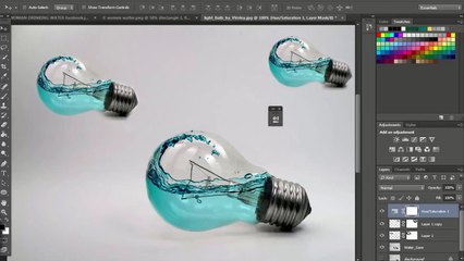 Photoshop Tutorial - Water Bulb (part 10)