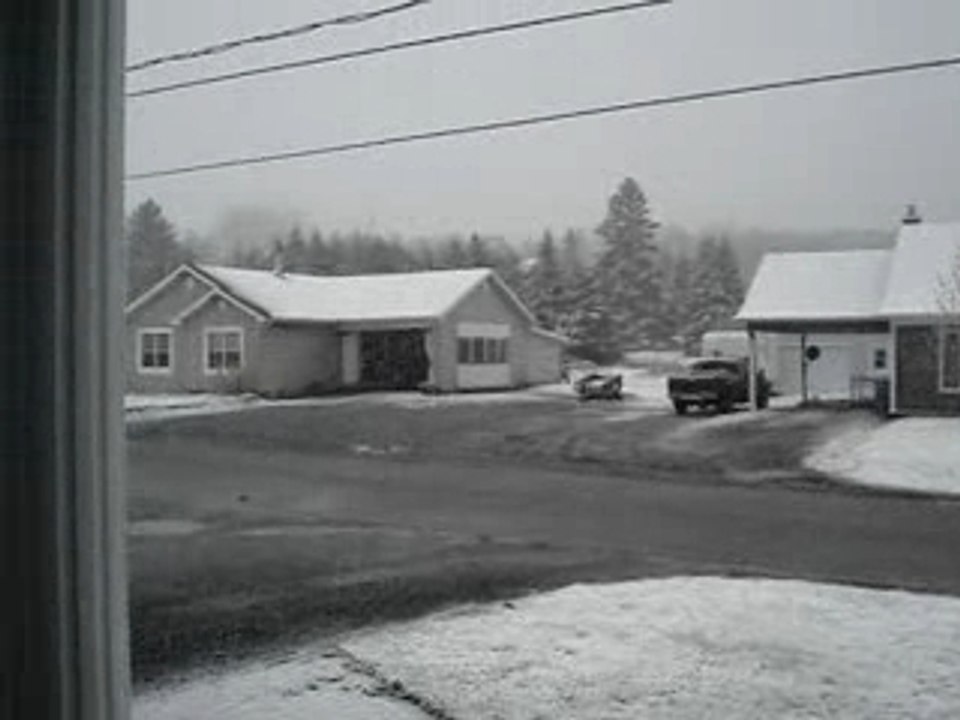 Neige Beauce Québec 16 mai 2007 ark