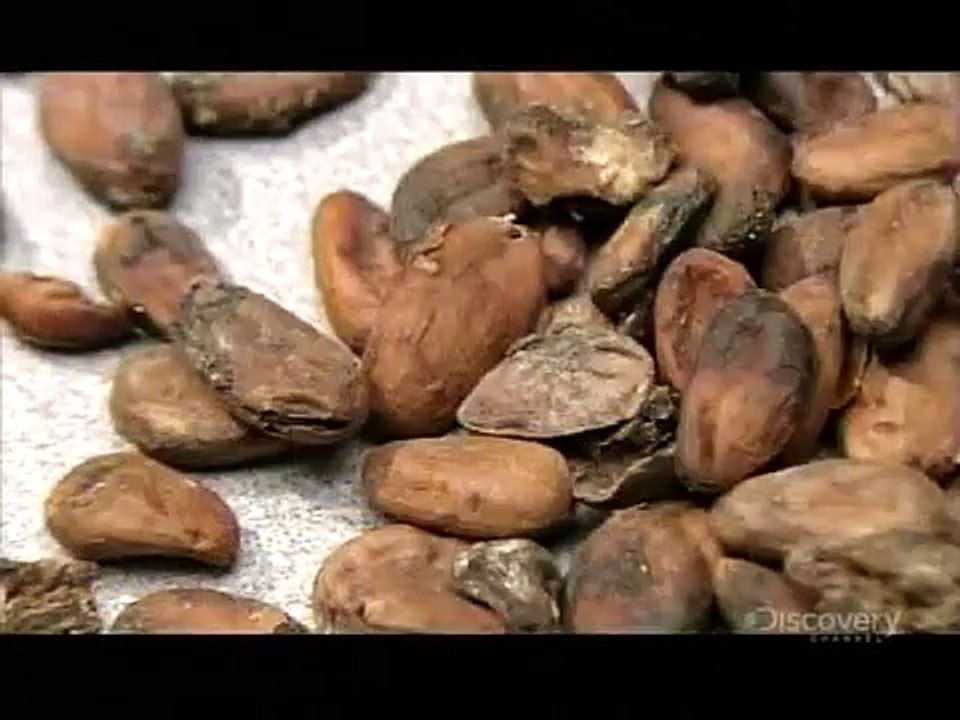 How its made: Speed skates, synthetic rubber, cocoa beans, and bulk chocolate
