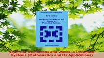 Read  Nonlinear Oscillations and Waves in Dynamical Systems Mathematics and Its Applications Ebook Free