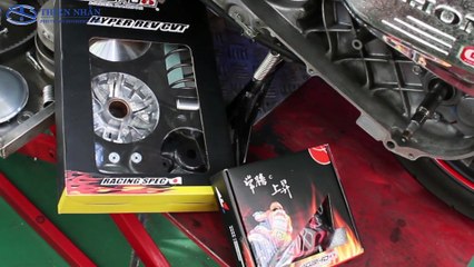 Sửa xe máy - Air Blade 125 bùng nổ công lực với bộ nồi Josho1