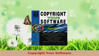Read  Copyright Your Software Ebook Free