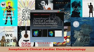Josephsons Clinical Cardiac Electrophysiology PDF