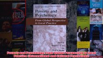 Poverty and Psychology From Global Perspective to Local Practice International and