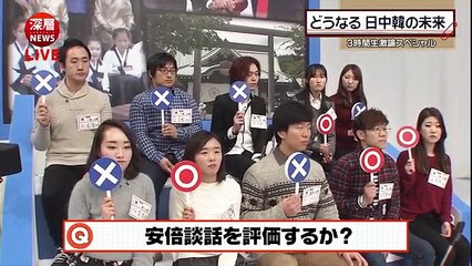 深層NEWS　日中韓・年末3時間生激論SP　2015年12月25日　151225 PART 2/3