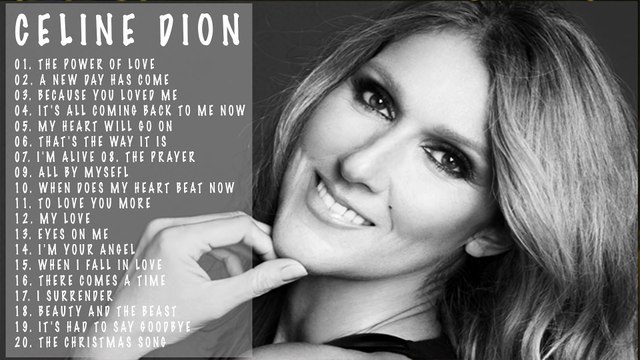 CELINE DION- Greatest Hits Full Album 2015 - 30 Biggest Songs Of Celine Dion #2