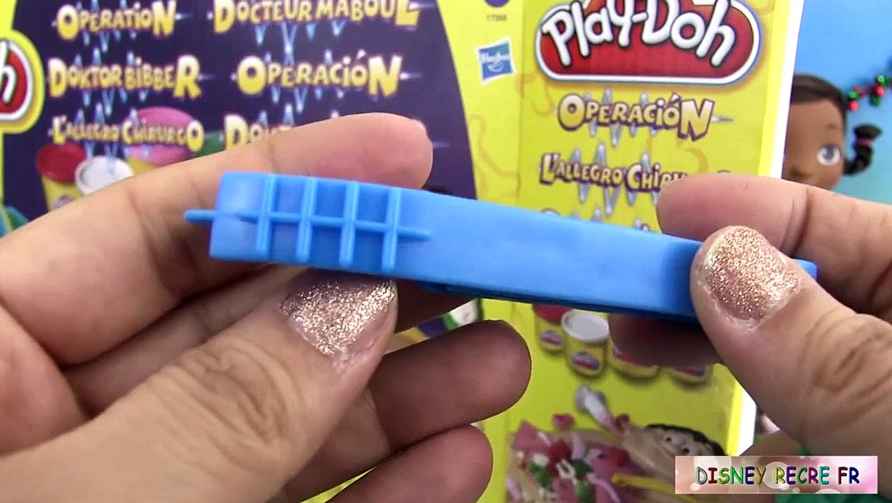 Pâte à modeler Play Doh Docteur Maboul Operation Game Doctor Playset Docteur la Peluche
