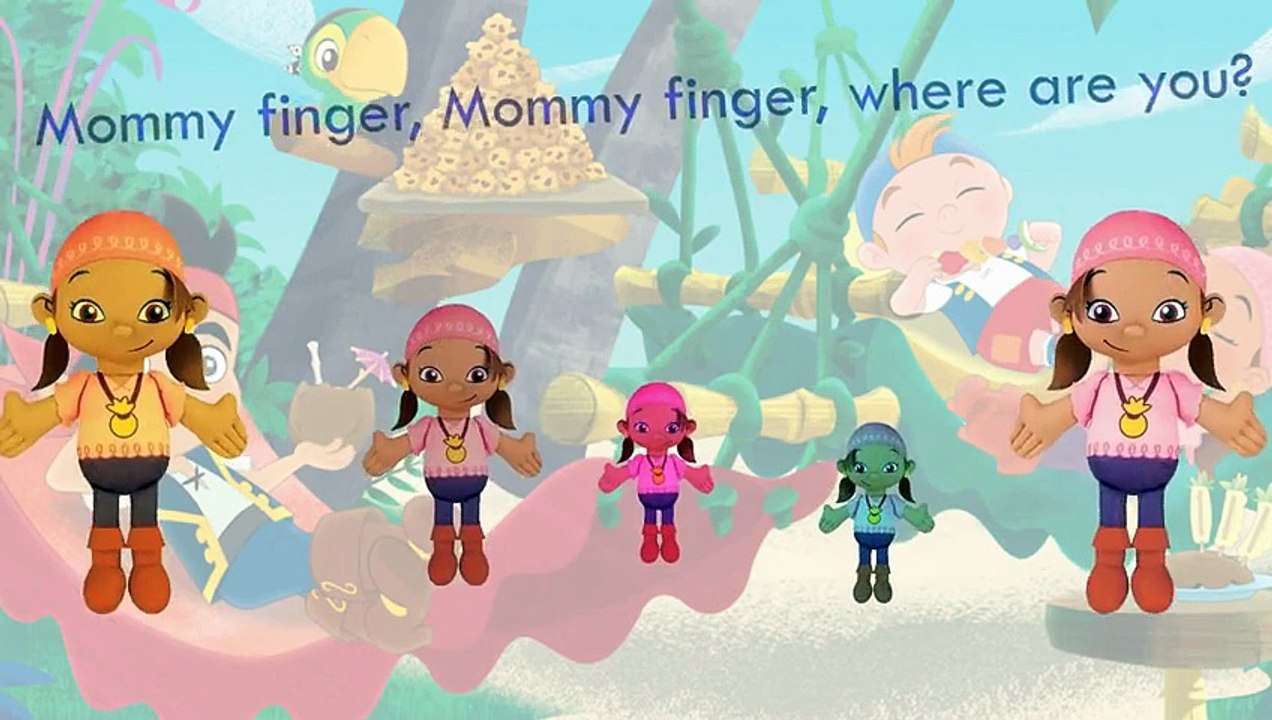 Jake And The Neverland Pirates Toys Finger Family Song Daddy Finger Nursery Rhymes Full an