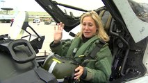 Sophie Raworth in a Typhoon: Im not great in planes - BBC News