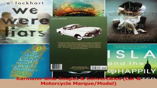 PDF Download  KarmannGhia Coupes  Convertibles Car  Motorcycle MarqueModel Download Full Ebook