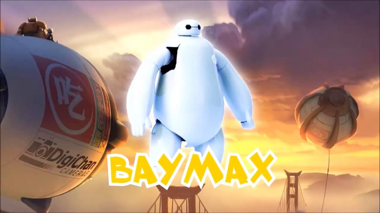 eggs Disney's Big Hero 6 Toy Trailer Toy Surprise Easter Eggs Disney Pixar Animation spider man