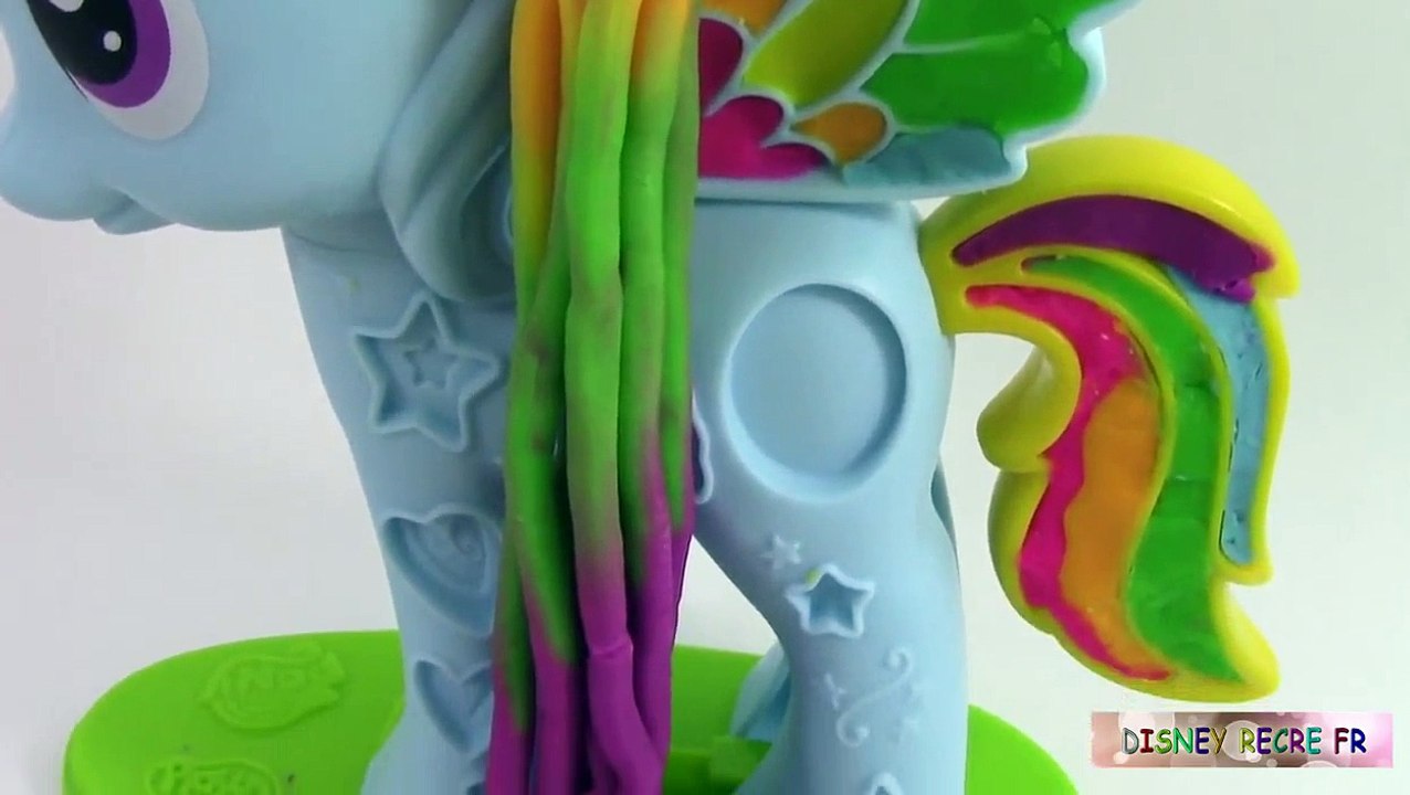 Pâte à modeler My Little Pony Chevelure De Rêve ♥ Rainbow Dash Salon Branché