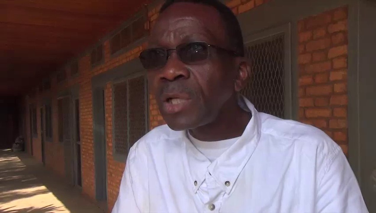 Jonas Bekas, prêtre de la paroisse Notre-Dame-de-Fatima à Bangui