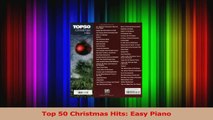 PDF Download  Top 50 Christmas Hits Easy Piano PDF Full Ebook