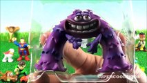 How to open Disney Toys from Monsters University Movie (Mike Wazowski & Sulley's friend Art)