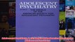 Adolescent Psychiatry V 26 Annals of the American Society for Adolescent Psychiatry