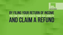 Claim a refund on excess tax