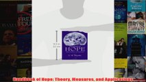 Handbook of Hope Theory Measures and Applications