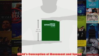 Childs Conception of Movement and Speed