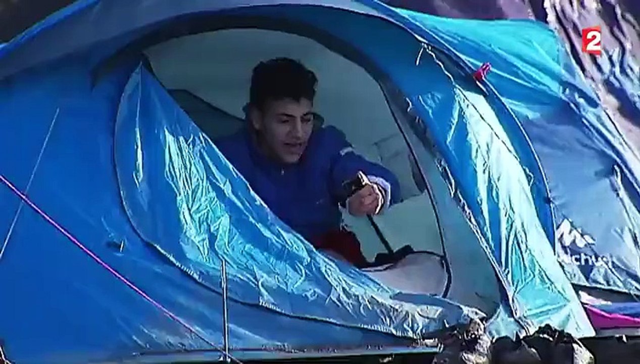 Migrants : le camp de Grande-Synthe, une nouvelle "jungle"