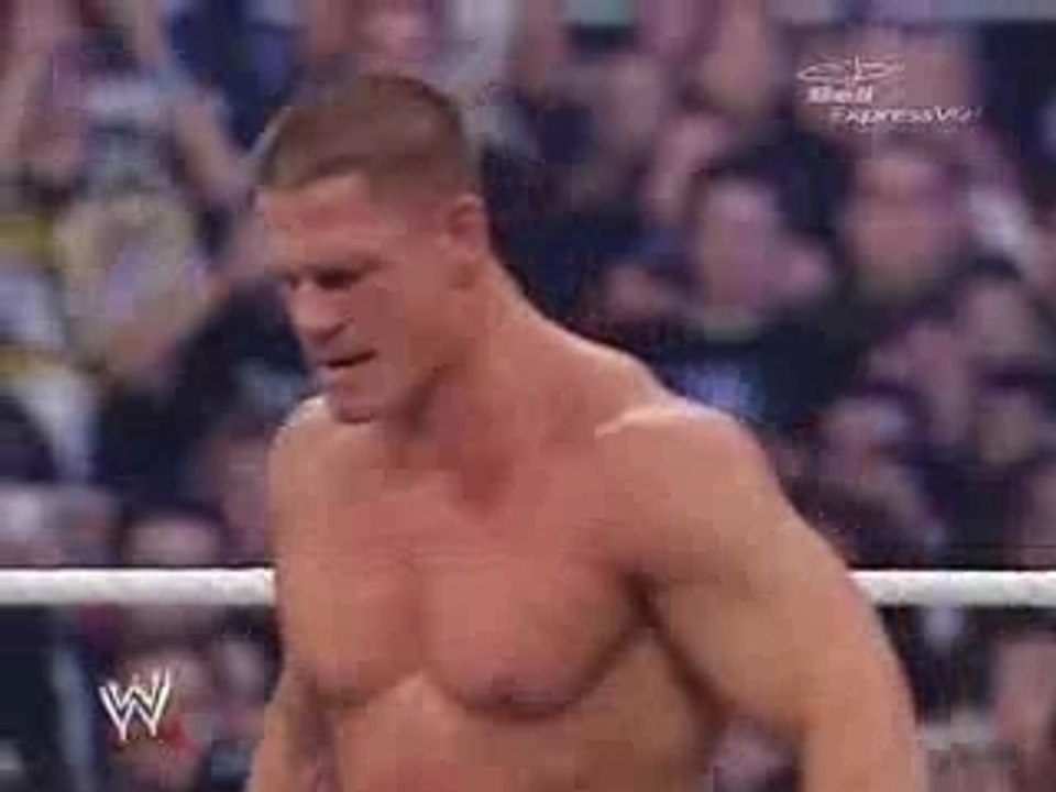 Wrestlemania 23 John Cena vs Shawn Michaels part2