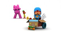 Super Pocoyo has become a recycling Superhero