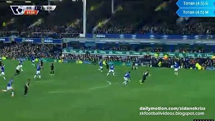Xherdan Shaqiri Super Second Goal Everton 1-2 Stoke City