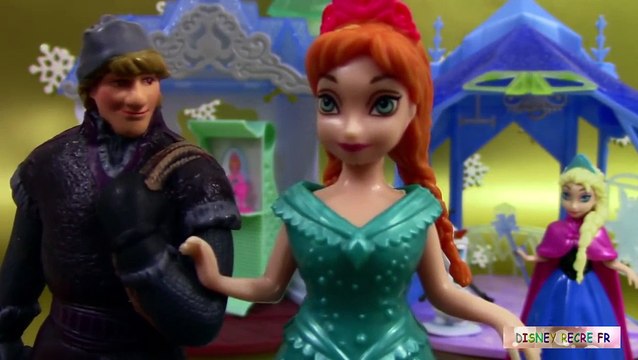 Pâte à modeler Magiclip Reine des neiges Château Princesse Anna Flip n Switch Castle