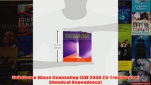 Substance Abuse Counseling SW 393R 23Treatment of Chemical Dependency