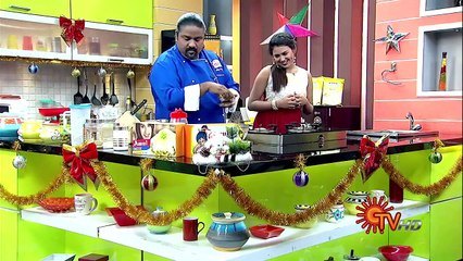 Chocolate Sponge Cake | Kitchen Galatta | Dt 21 12 15 | Sun TV