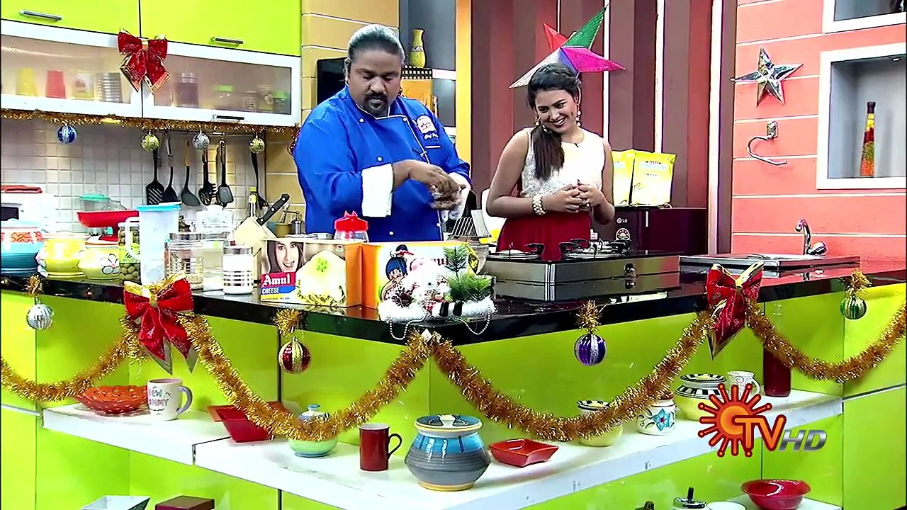 Chocolate Sponge Cake | Kitchen Galatta | Dt 21 12 15 | Sun TV