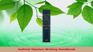 PDF Download  Judicial Opinion Writing Handbook PDF Full Ebook