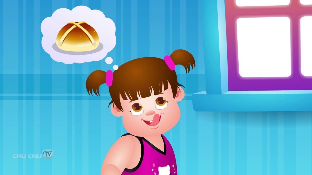 Hot Cross Buns 3d