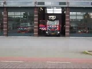 Brandweer richting nijkerkerweg