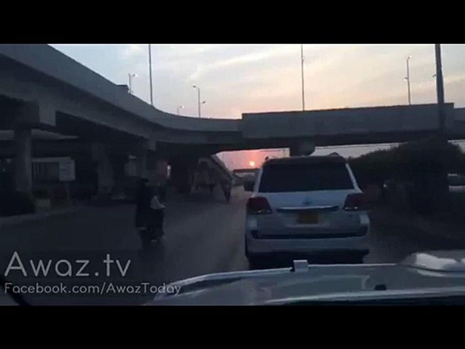 Imran khan going Karachi No Protoco