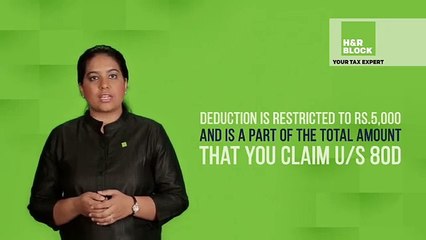 Tax deductions on Medical Insurance premiums paid