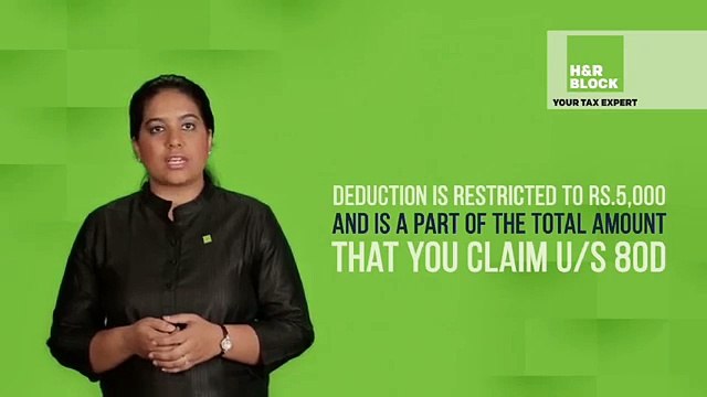 Tax deductions on Medical Insurance premiums paid