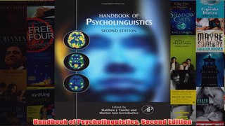 Handbook of Psycholinguistics Second Edition